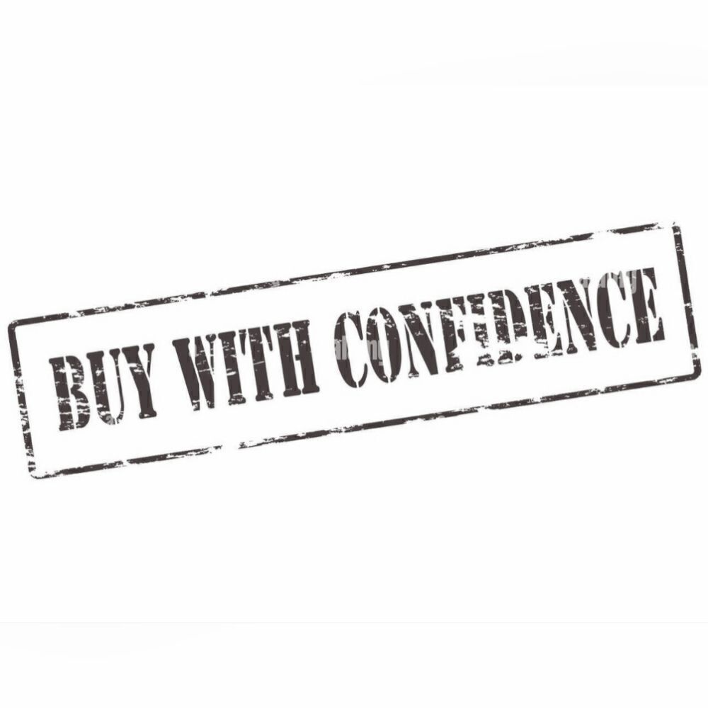 Shop and buy with confidence!